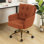 Chaise de bureau en polyester Zareon