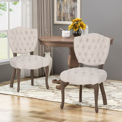 Richard Tufted Upholstered Parsons Chair