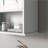 Cabinets Wall Mounted Farmhouse Style with Open &amp; Adjustable Shelves, Off-White Bathroom Storage | MDF | Bathroom-922230315