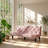 JZR 66" W x 31" D x 27" H Tufted Velvet 3-Seater Sofa Bed-269967493-269967495