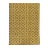 Geometric Area Rug in Yellow