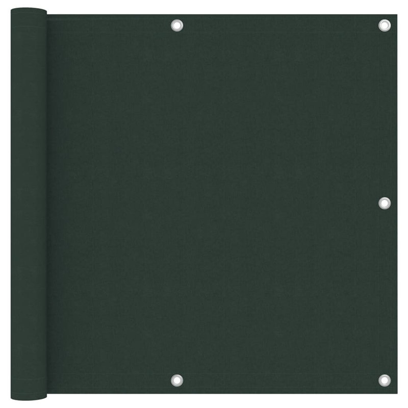 Tissu Oxford Vidaxl, L 196,9 po x P 35,4 po, Vert foncé