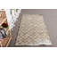 Tapis décoratifs 3,1 x 6,1 pi, tapis tissés à la main beige, tapis neutre, tapis rétro, tapis turcs, tapis de chambre à coucher