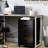 Modern 5 Drawer File Cabinet With Wheels, Brown - And Versatile Storage For Office & Home Cabinet, Handcrafted From Particle Board, Wheels Easy Mobility