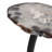 Agate Side Table Horseshoe Base, Assorted