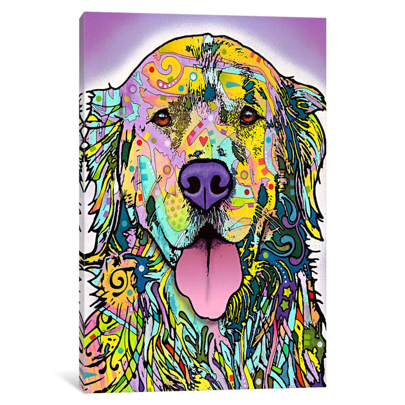Silence Is Golden by Dean Russo - Print on Canvas, 20.32 cm H x 30.48 cm W, No Frame