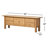 Edgerton Media Console-Natural Light Oak