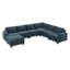 Canapé modulaire en velours côtelé Anureet Maureece-359716660