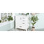Meuble-lavabo moderne de 30 po avec lavabo, tiroir à fermeture en douceur et 3 tiroirs à fermeture en douceur - taille compacte, protection contre le débordement, portes en céramique de style 30 po, armoire de rangement idéale pour les petits