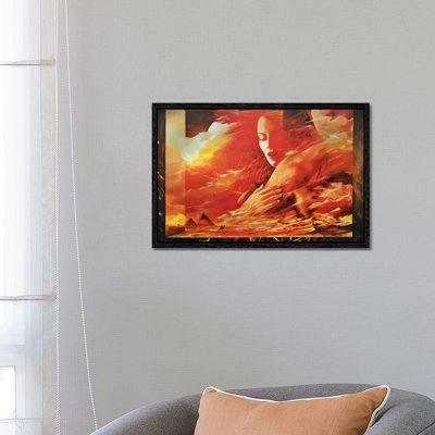 Desert Light by Sinisa Saratlic - Floater Frame Gallery-Wrapped Canvas Giclée on Canvas