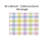 Pastel Gingham Pattern Tablecloth, 60 x 86，Rectangle for Indoor and Outdoor