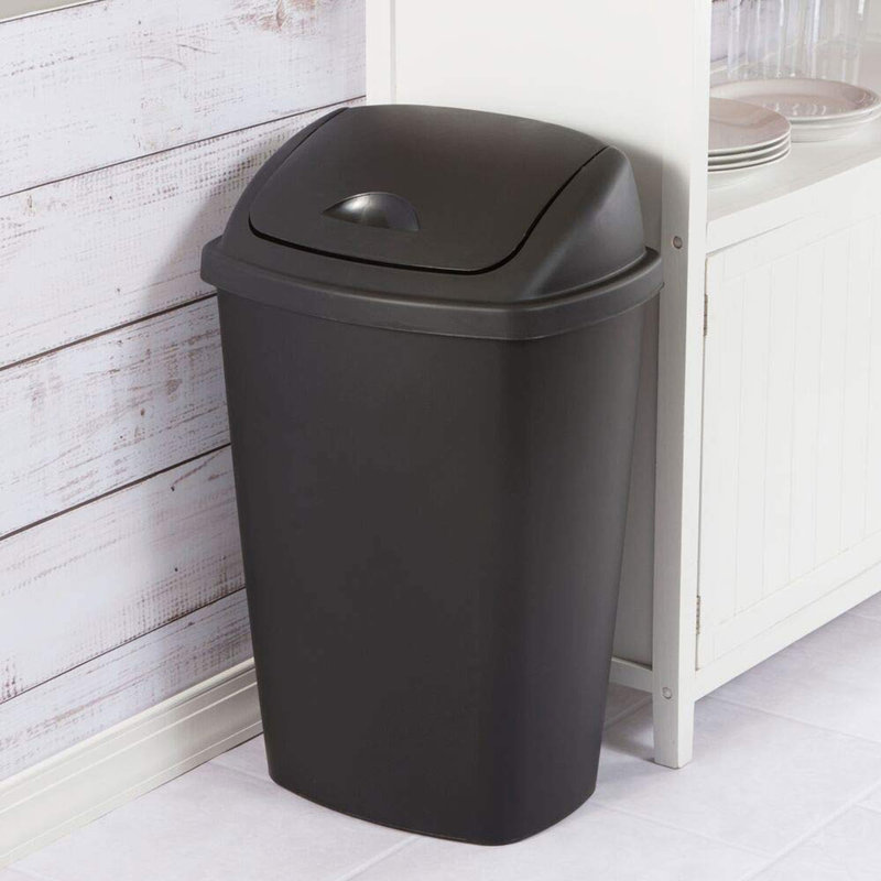 13.2 Gallon Swing Top Trash Can