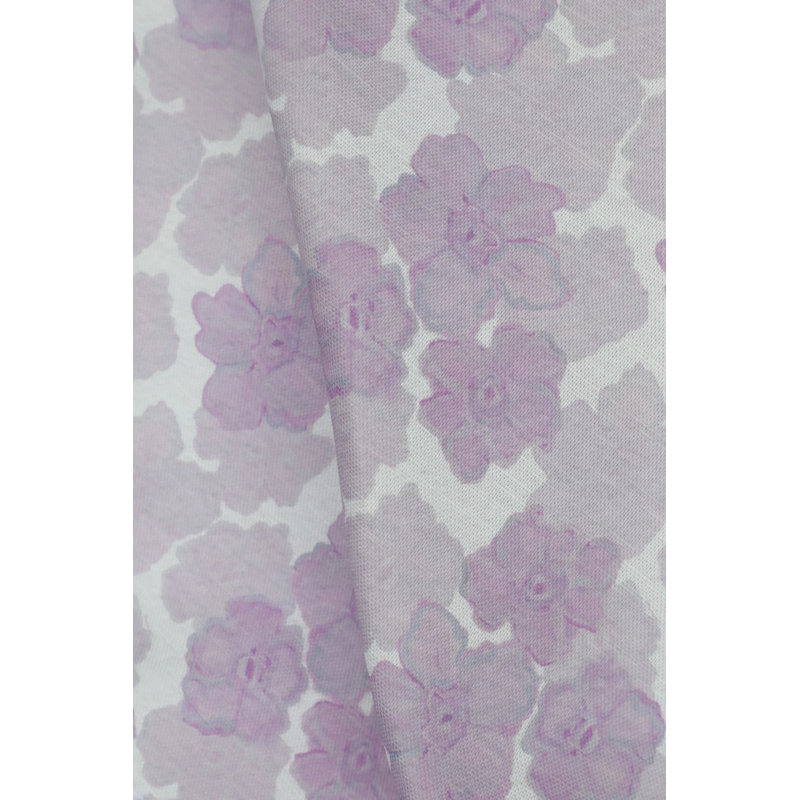 Trois Fleurs Luxury Throw Pillow, Square 22"