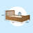 Boling Full Solid Wood Platform Bed with Trundle-850139806-810749528