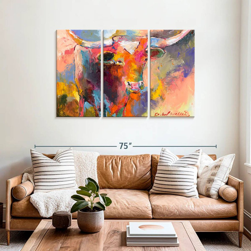 Brampt Steer, 36" H x 57" W