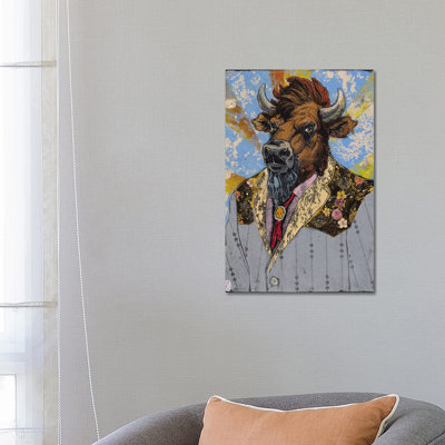 Prairie Gent by Sharlene Loomis - Gallery-Wrapped Canvas Giclée on Canvas