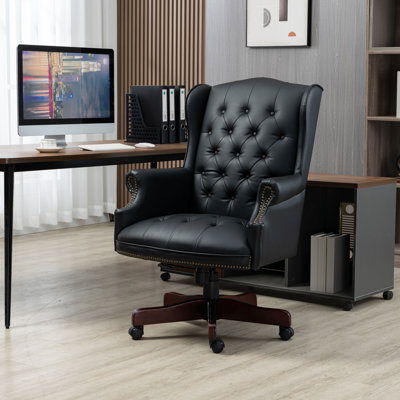 Fauteuil de direction en cuir PU