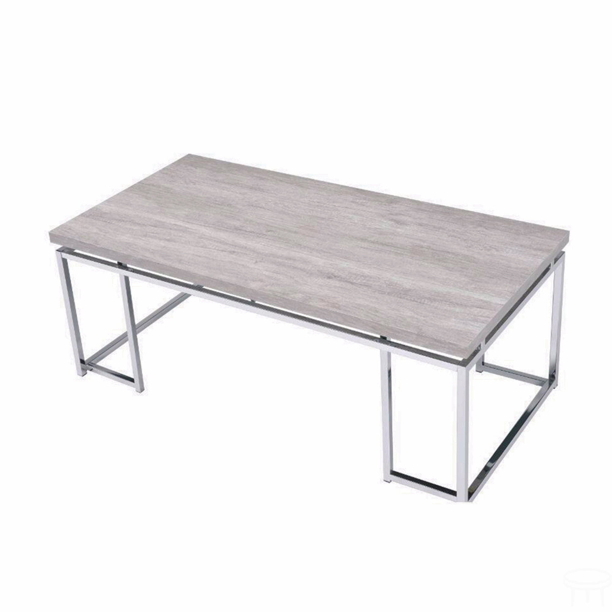 Latitude Run® Rectangular Coffee Table With Metal Sled Base - Wayfair ...