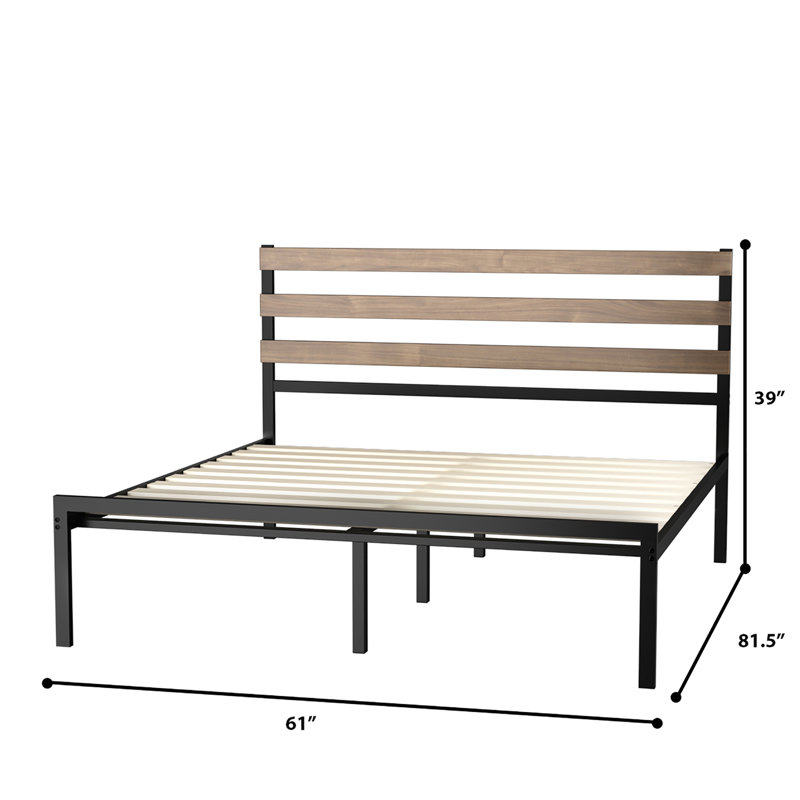 Grand lit plateforme Blakely