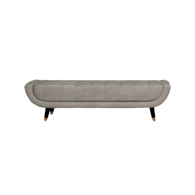 Microfiber/Microsuede Upholstered Bench
