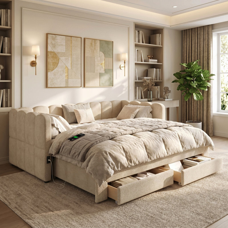 Daybed, Tan