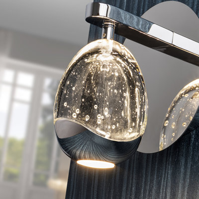 Daudi Iron LED Armed Sconce
