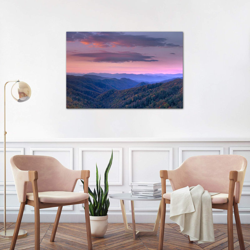 Newfound Gap, Great Smoky Mountains National Park, North Carolina by Tim Fitzharris - Wrapped Canvas Print