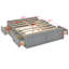 Structure de lit plateforme en bois avec 6 tiroirs