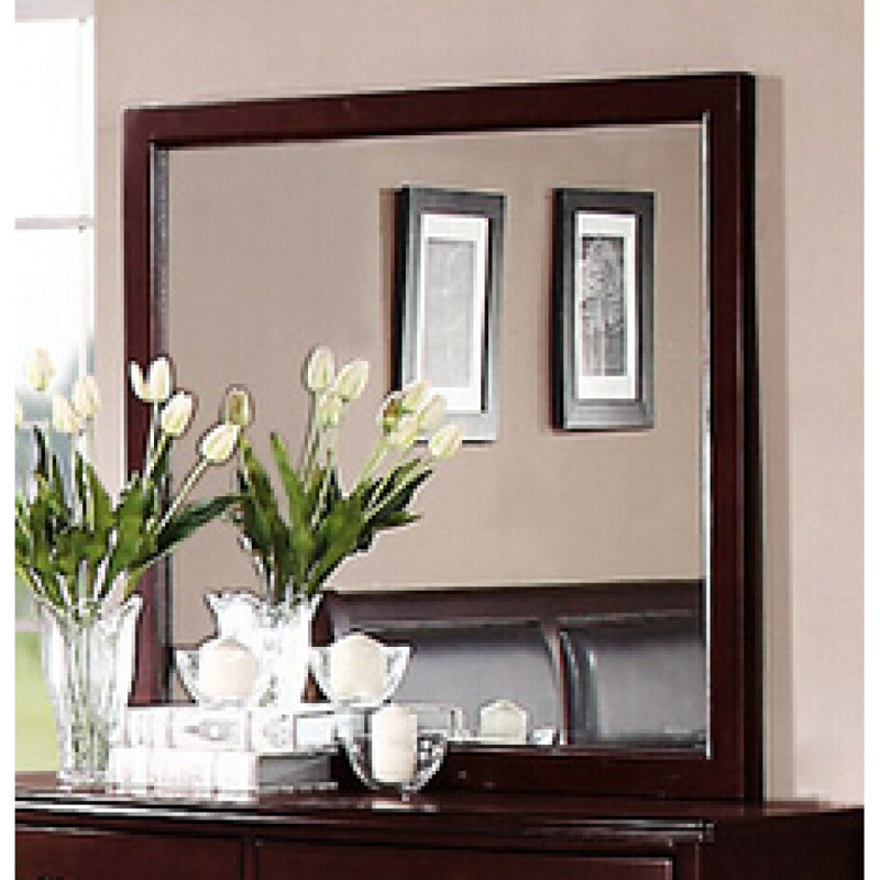 Harbaugh Wood Wall Mirror
