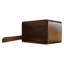 45cm W Solid Wood Bedside Table