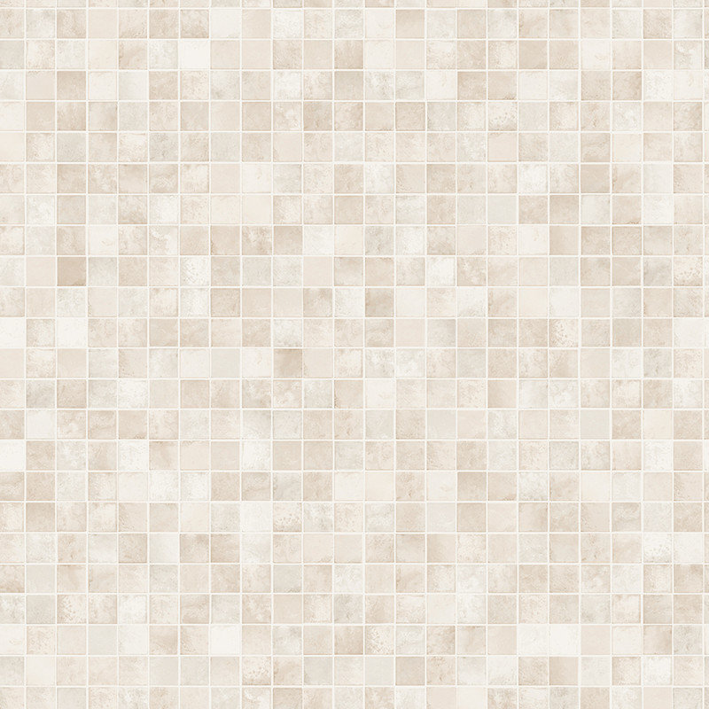 Papier peint adhésif mosaïque, Neutre