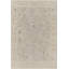 Tapis oriental gris en polyester tissé à la machine Don-2082561906