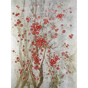 «Vertical Blossom 05» par Hulis Mavruk - peinture sur toile sans cadre