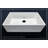 Luxury 36-Inch Solid Fireclay Farmhouse Sink, Flat Front-82987247