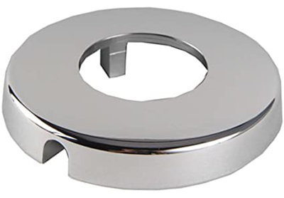 Bride Avalon avec vis de réglage plaquée chrome pour salle de bain et cuisine.