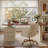 Modern Wood Writing Desk with Storage Drawers, 62.99'' Large Home Office Desk with Built-in 3 Drawer Cabinet-1225160975