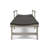 Hampton Wood + Wicker Chaise Lounge-493713628-493713633