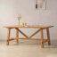 Japanese style all solid wood dining table