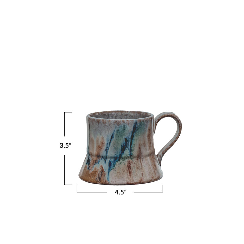Autumnal Harmony Reactive Glaze Mug Set