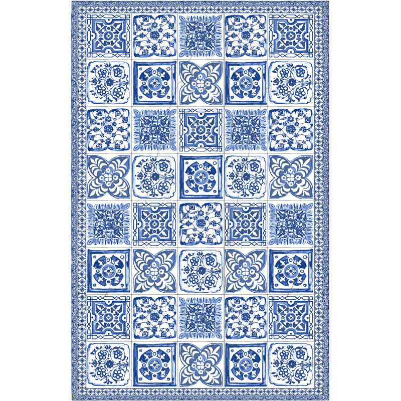 Damon Geometric Area Rug, Rectangle 100 x 155cm