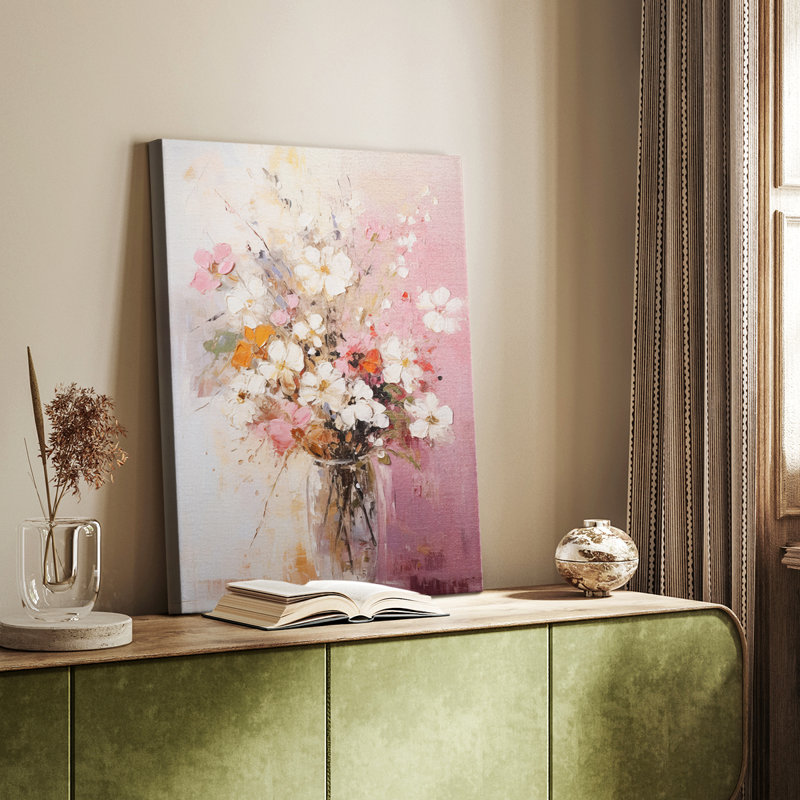 FLORAL Series CCDXL III - Gallery Cavas, H 18 po x l 12 po