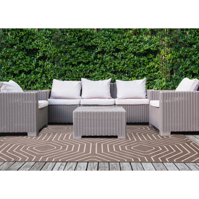 Tapis intérieur / extérieur crème Ody
