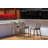 Upholstered Counter Stool with Aluminium Frame-68020293