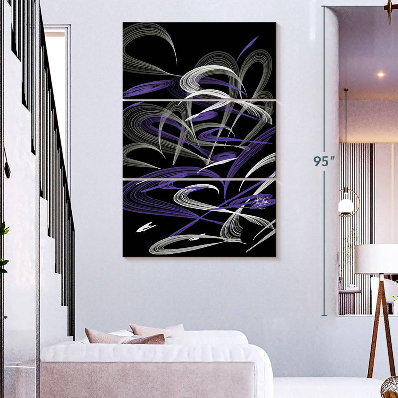 Avery Heart Strings, 74" H x 48" W