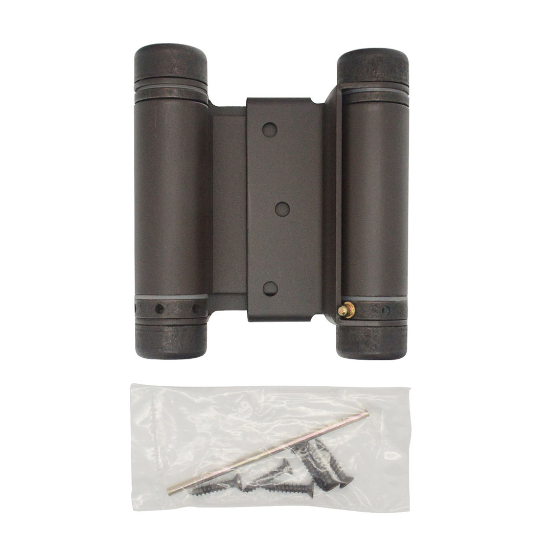 4" H x 3.5" W Spring Single Door Hinge SwingingCafeDoors