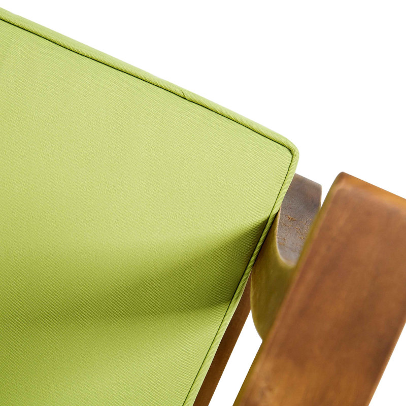 Fauteuil club, Naturel, Vert