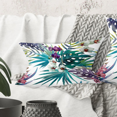 Coussin Retro Floral Botanical Design II - Mid-Century