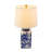 D13x25" and Ceramic Vase Lamp