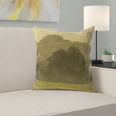 Landscape Square Pillow Cover & Insert