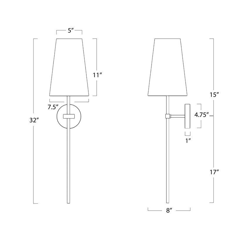 Toni 1 - Light Wallchiere